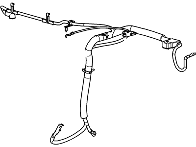 2005 Ford Freestar Battery Cable - 4F2Z-14300-AA