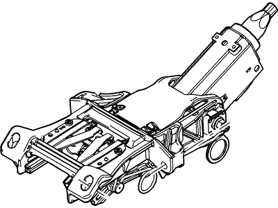 Ford DG1Z-3C529-A Column Assembly - Steering