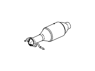 Ford 5S4Z-5E212-CA Catalytic Converter Assembly