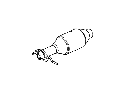 2006 Ford Focus Catalytic Converter - 5S4Z-5E212-CA