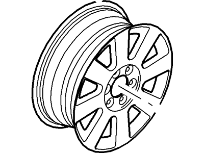 Ford 6H6Z-1007-BA Wheel Assembly