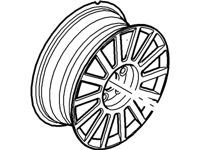 Ford 6N7Z-1007-BACP Wheel Assembly