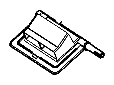 Ford AE5Z-18B545-C Door Assembly - Air Recirculating