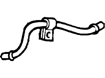 Mercury Tracer PCV Valve Hose - XS4Z-6758-AA