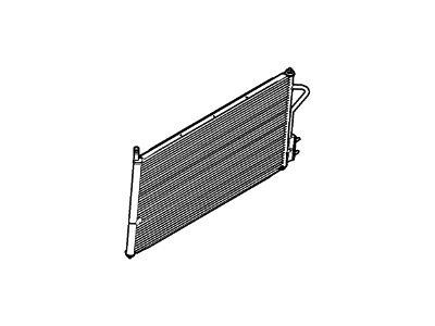 2003 Ford Focus Radiator - 3S4Z-8T000-DF