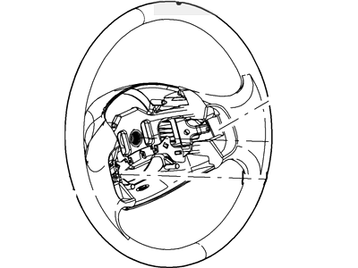 Ford E-150 Steering Wheel - 5C2Z-3600-AAA