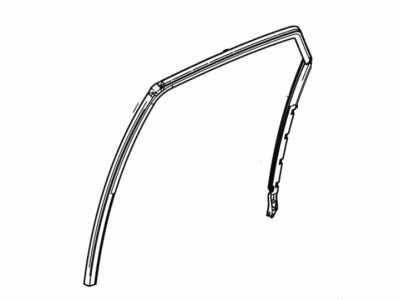 Mercury Montego Window Run - 5G1Z-5425767-AB