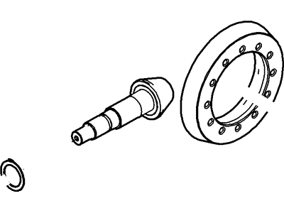 Ford 8C3Z-4209-E Gear And Pinion Assembly