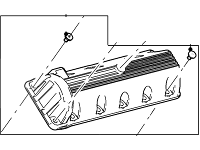 Ford 7W7Z-6582-B Cover - Cylinder Head