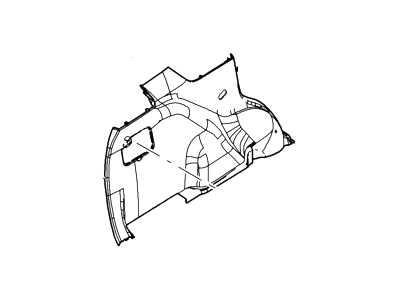 Ford 8L8Z-7831013-AA Trim Assembly - Quarter