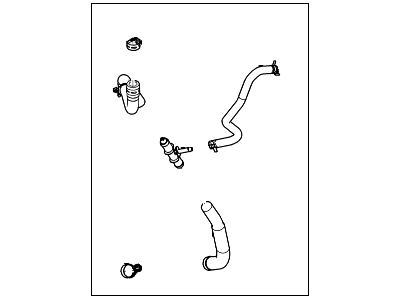 2011 Ford E-450 Super Duty Power Steering Hose - BC2Z-3A713-A