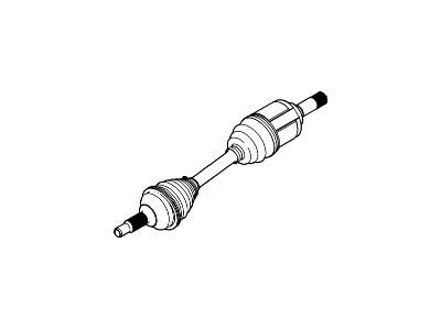 Ford BB5Z-3B437-C Front Axle Shaft