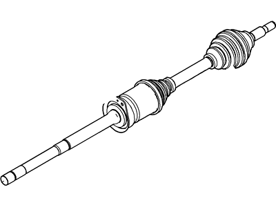 Ford BB5Z-3B436-H Front Axle Shaft