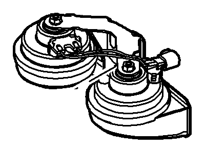 Ford BC3Z-13832-A Horn Assembly