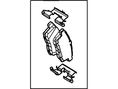 Ford 8T4Z-2200-A Kit - Brake Lining