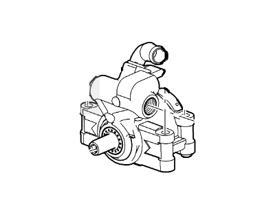 Ford Freestar Power Steering Pump - 3F2Z-3A674-BA