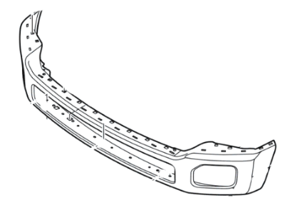 2014 Ford F-550 Super Duty Bumper - BC3Z-17757-FCP