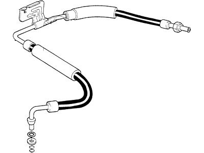 1987 Ford Ranger A/C Hose - E9TZ19867A