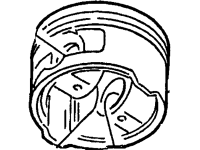 Mercury Mystique Piston - XS2Z-6100-BA