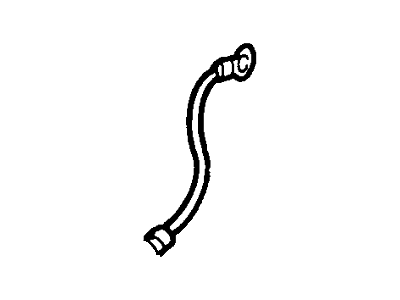 Ford Aspire Fuel Filler Hose - F4BZ9034C