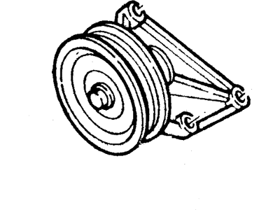 Mercury Capri Timing Belt Idler Pulley - D8RZ8678A