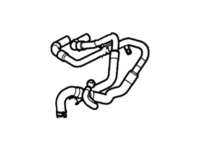 Ford 4F1Z-18C553-BA Hose Assembly