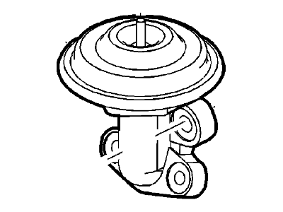 2006 Ford Taurus EGR Valve - 6F1Z-9D475-AA