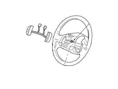 Ford 3L3Z-3600-AAA Steering Wheel Assembly