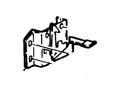 Mercury Cougar Hood Latch - F8RZ-16700-CA