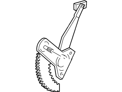 Ford Ranger Window Regulator - 6L5Z-1023201-AA