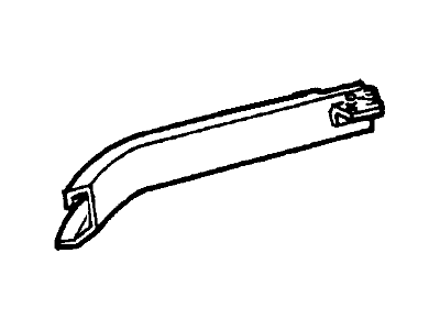 Ford F2UZ-1525016-A Track Assembly - Sliding Door - Low