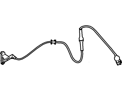 Mercury Mountaineer ABS Sensor - 7L2Z-2C216-A