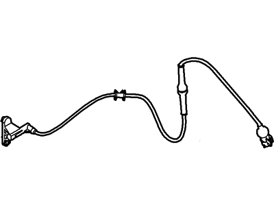 2006 Mercury Mountaineer ABS Sensor - 6L2Z-2C216-AA