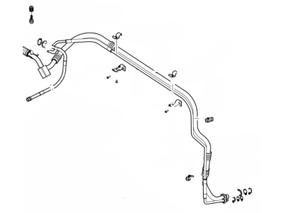 2006 Ford E-250 A/C Hose - 6C2Z-19E558-AA