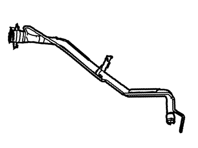 2009 Ford Taurus X Fuel Filler Neck - 8A4Z-9B178-A