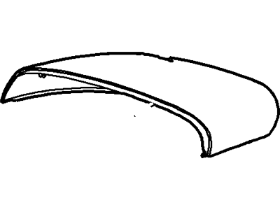 Ford Police Interceptor Sedan Mirror Cover - AG1Z-17D743-AA