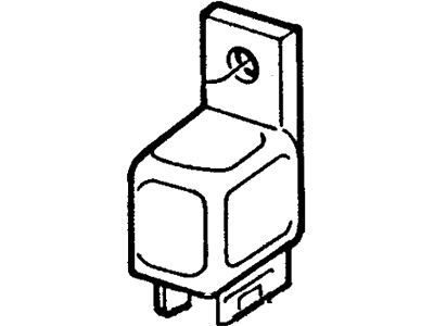 Mercury Fuel Pump Relay - E8GY9345D