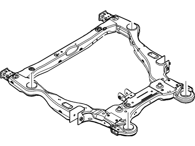 Lincoln MKS Front Cross-Member - 8A5Z-5C145-A