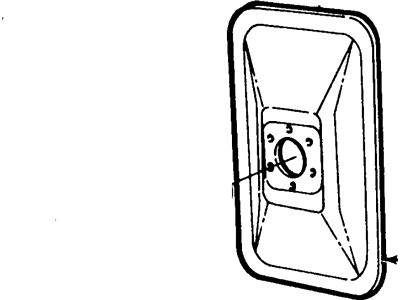 Ford 3C2Z-17682-FAA Mirror Assembly - Rear View Outer