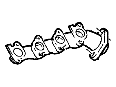 1998 Ford F-150 Exhaust Manifold - F65Z-9431-B