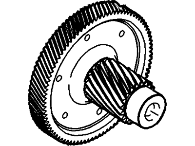 Ford CM5Z-7H348-A Gear And Shaft Assembly