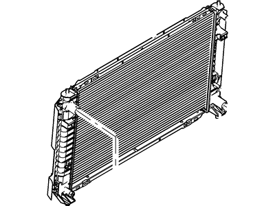 2011 Mercury Mariner Radiator - 9L8Z-8005-ACP