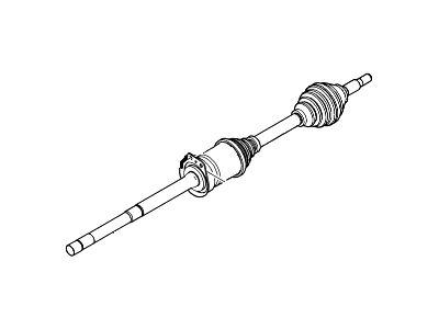 Ford BB5Z-3B436-C Front Axle Shaft