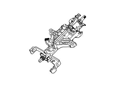 2015 Ford F53 Stripped Chassis Steering Column - 5U9Z-3C529-A