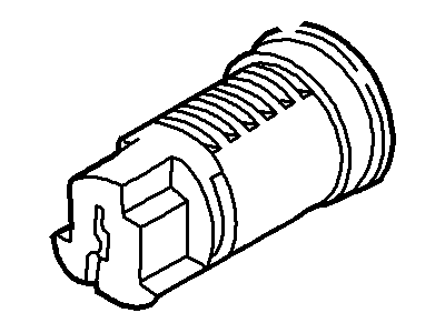 2005 Ford Explorer Sport Trac Door Lock Cylinder - 1L5Z-3543262-BA