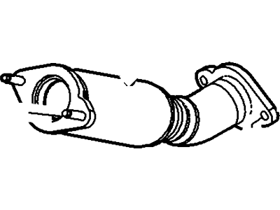 Ford Fusion Exhaust Pipe - 6E5Z-5G203-AA