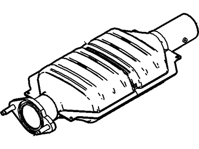 Ford Fusion Catalytic Converter - 6E5Z-5E212-CA