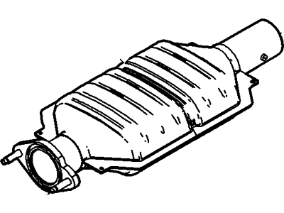 Ford 6E5Z-5E212-CA Catalytic Converter Assembly