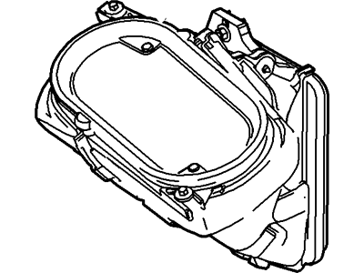Ford 6F2Z-19A618-AA Duct - Air