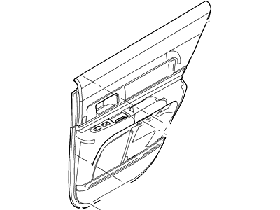 Ford 6W4Z-5427407-FAA Panel Assembly - Door Trim